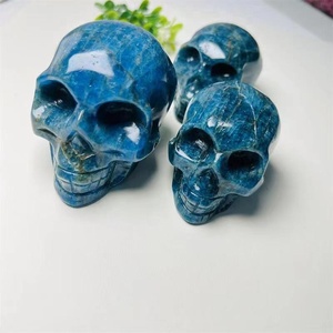Vente en gros <span class=keywords><strong>de</strong></span> gros <span class=keywords><strong>de</strong></span> haute qualité sculpté à la main en cristal d'apatite bleue naturelle pour la décoration - Product Image 3