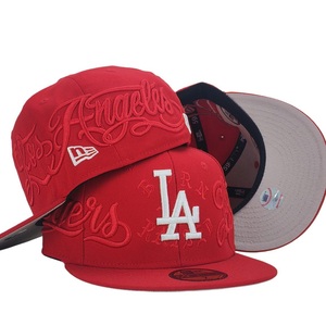 Gorra de Béisbol de Alta Calidad al por Mayor, Estilo Nuevo, <span class=keywords><strong>Los</strong></span> Ángeles LA All-Star, Ajustable, Personalizada, con Visera Plana - Product Image 2