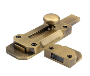 Loquet de porte et de fenêtre professionnel sur mesure, à vis de tour, avec goupille de verrouillage - Product Image 4