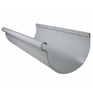 Half-Round Gutters Aluminum Half Round Gutters Painted Aluminum Half Round Reverse Bead Gutters