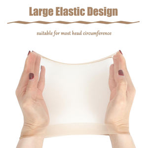 ขายส่งที่มองไม่เห็น HD หมวกวิกผมสําหรับวิกผมลูกไม้ด้านหน้า HD ยืดถุงน่องหมวกหมวกโกลนสําหรับวิกผม - Product Image 6