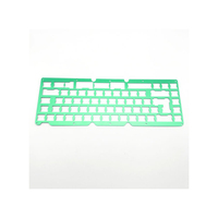 Plaque de boîtier en aluminium personnalisé de Type C, accessoire de clavier mécanique, bricolage, 1 pièce, 68 touches