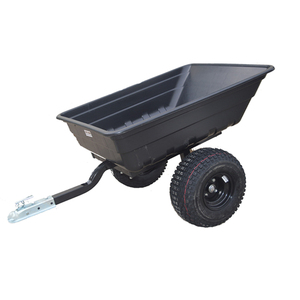 <span class=keywords><strong>Remorque</strong></span> de <span class=keywords><strong>jardin</strong></span> en plastique convertible à pousser et à tirer de 300 L (10 pieds cubes) pour VTT - Product Image 2