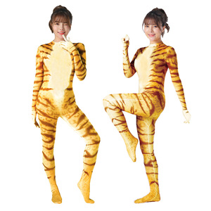 Traje de Cuerpo Entero con Estampado de Gato para Mujer, Disfraz de Halloween, Diseño 3D, Talla Adulto, Marca Hongbo Mingchuang - Product Image 3