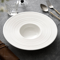 Assiette en porcelaine tendance 2026, petite coupelle à sauce soja, assiettes en céramique blanches de forme ronde Lotus