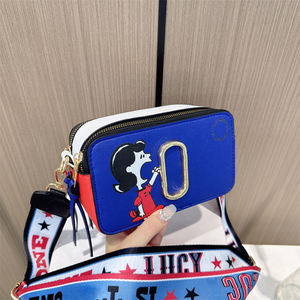 Tas Selempang Wanita Desain Mewah Logo Kustom Trendi Baru dengan Ritsleting Grosir untuk Wanita - Product Image 4