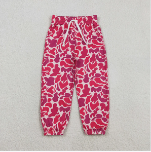 Pantalones Deportivos para Niña, Modelo P0696, Color Rosa Camuflaje - Product Image 1