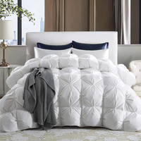Couette d'hiver surdimensionnée King Size 800 Fill Power, 700 fils, poids lourd, moelleuse, plissée, extra