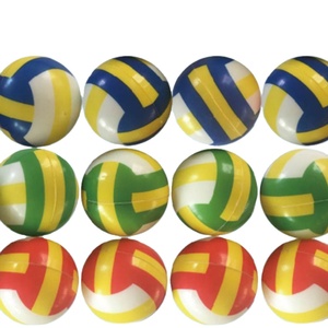 Mini ballons de volley-ball anti-stress 6 cm (2,36 pouces) en mousse, petits jouets de volley-ball pour enfants - Product Image 3