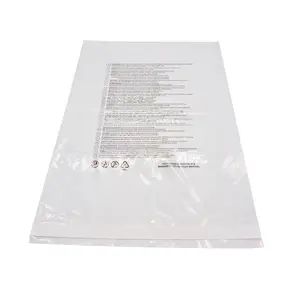 100% 재활용 RCS 표준 사용자 정의 디자인 의류 플라스틱 가방 평면 자기 접착 봉투