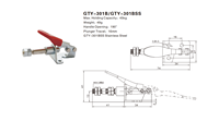 Pince à bascule en métal pour bricolage GTY-301B avec accessoires d'outils en acier pour un assemblage sécurisé dans les projets de menuiserie et de menuiserie