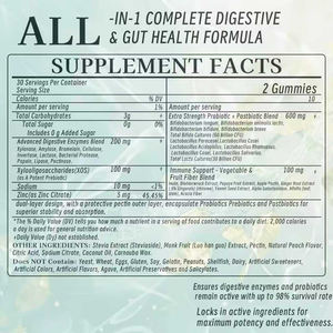 Gomitas Probióticas Multienzimáticas 100% Naturales OEM ODM, Mezcla Avanzada de Enzimas Digestivas 10 en 1, Nutriente para la Salud Intestinal en Adultos - Product Image 6