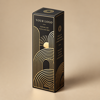 Boîte d'emballage cosmétique personnalisée, boîte en carton pliable avec impression de logo