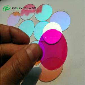 ฟิล์มกรองแสงกระจกไดโครอิกสี ทนความร้อนสูง 550 องศาเซลเซียส หนา 1.1 มม. ยี่ห้อ FELIX เคลือบ AR/AF/AG  ความโปร่งแสง 95% สำหรับ - Product Image 3