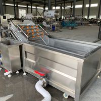 Automatische belletjeswasmachine, fruit- en groentewasser, koelmachine