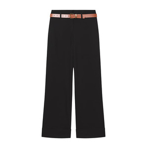 ZATRHMBM Primavera/Verano 2026, Pantalones de Cintura Alta <span class=keywords><strong>con</strong></span> Cinturón, Estilo Retro Casual, Color Sólido, Versátiles, Pantalones Largos para Mujer - Product Image 2