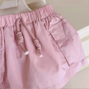 ชุดเสื้อยืดกระโปรงสองชิ้นสำหรับเด็กผู้หญิงในช่วงฤดูร้อน ชุดเสื้อผ้าสำหรับวันหยุดน่ารักหวานๆ - Product Image 5