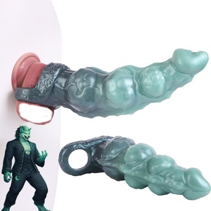 YOCY Funda de Silicona para Pene con Nudo Grande, Extensor de Pene, Anillo para el Pene, Retrasa la Eyaculación, Estimulador Vaginal, Juguete Sexual para Hombres - Product Image 1
