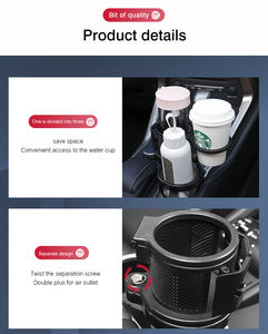 <span class=keywords><strong>2021</strong></span> recién llegados accesorios de coche dual de la Copa titular purposedual sostenedor de taza titular más fresco y más cálido para coche - Product Image 5