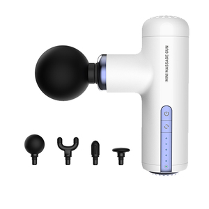 2024 OEM pistolet facial électrique Machine de Massage masseur musculaire du corps pour le soulagement de la douleur Portable Mini pistolet de Massage des tissus profonds - Product Image 3
