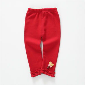 Leggings de Invierno para Niñas al por Mayor de Fábrica, Leggings para Bebés con Forro Polar - Product Image 4