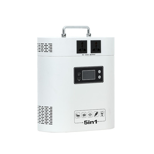 ESG 500W 1000W เครื่องจ่ายไฟพกพาสำหรับใช้งานกลางแจ้ง 1000WH 2000WH แบตเตอรี่ LiFePO4 ระบบ MPPT ชาร์จพลังงานแสงอาทิตย์สำหรับรถยนต์ คลื่นไซน์บริสุทธิ์ สำหรับการตั้งแคมป์และการใช้งานเคลื่อนที่ - Product Image 1