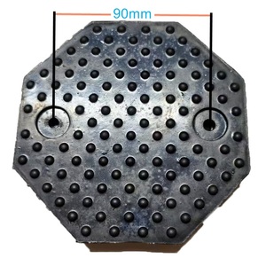 Almohadilla de goma octogonal con orificio de almohadilla de pie de goma para elevador de automóviles Saadian <span class=keywords><strong>Texu</strong></span> Dahan Maxon Accesorios - Product Image 1