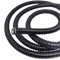 Conduit/tuyau/tuyau/tube flexibles en acier inoxydable avec gaine en PVC pour la protection des câbles électriques Forme ondulée JUWANTE Marque Guangzhou
