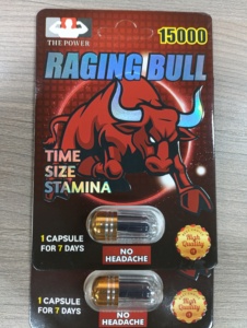 Cápsulas Raging Bull, Suplemento Herbal en Cápsulas, Potenciador de la Potencia Masculina, Mejora la Vitalidad y la Resistencia, Gran Venta - Product Image 3