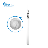 BFL Carburo de tungsteno Single Flauta Grabado End Mills Fresa herramientas Endmill Cutter