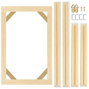 Kit <span class=keywords><strong>telaio</strong></span> in <span class=keywords><strong>tela</strong></span> di legno facile montaggio fai da te struttura in <span class=keywords><strong>tela</strong></span> elasticizzata in legno massello barella barre in legno cornice in legno - Product Image 1