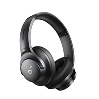 Soundcore oleh Anker Life Q20i Headphone Over-Ear Hybrid Active Noise Cancelling  Headset Nirkabel 5.0 4 Mikrofon ANC