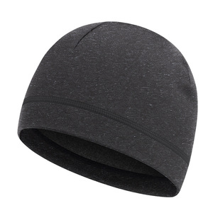 Winter Fleece Lined Cycling Cap With Ear Protection Windproof <b>Warm</b> Outdoor Sports <b>Hat</b> For Adults Solid Color Cationic Material - Product Image 5