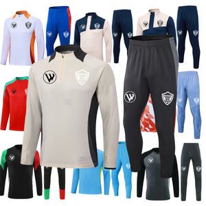 Erkekler için 2425 gerçek bej futbol eşofman toptan futbol eğitimi üniforma eşofman - Product Image 1