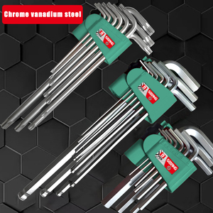 Tùy Chỉnh Allen Cờ Lê Thiết Lập Số Liệu Imperial Hex Key Set Chrome Vanadium Vật Liệu Thép Hex Allen Key - Product Image 4