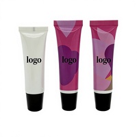 Fabricant de conditionnement en gros avec étiquetage personnalisé et logo privé, tubes souples en plastique vides pour gloss à lèvres, baume à lèvres, huile, emballage de tubes