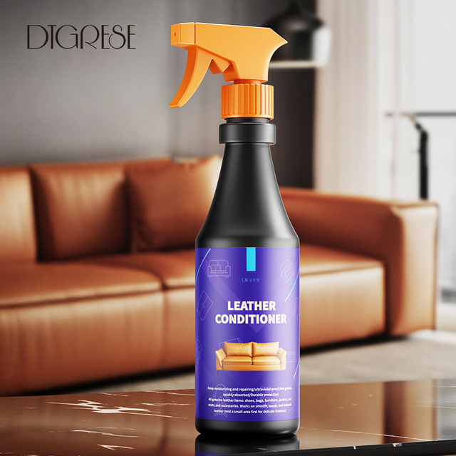 Leather Conditioner Spray Eco-Friendly Cleaning Stain Removal Furniture Oil Chair Wiping No-Wash Repair Non-Damaging