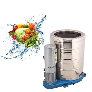 Ensaladas centrífugas Deshidratador de alimentos Desengrase Máquina de procesamiento de deshidratación Centrífuga Máquina de deshidratación de patatas
