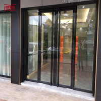 Ventana Corredera Horizontal de Aluminio con Certificación CE Estándar Europeo, Doble Acristalamiento, Vidrio Templado, Ventanas de Aluminio para el Hogar