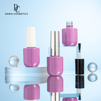 Flacon de vernis gel sur mesure à prix compétitif, 9 ml, emballage cosmétique en verre, flacon vide pour vernis à ongles avec pinceau