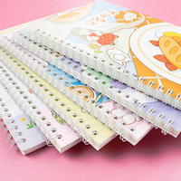 Cuaderno Espiral con Cubierta de Papel A5 de Hojas Sueltas para Estudiantes, con Logotipo Personalizado y Diseño de Dibujos Animados, 40 Hojas, para Regalo