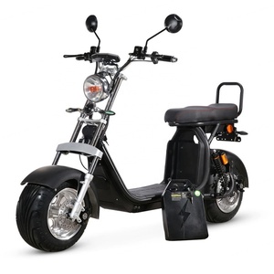 Fábrica China Produce Scooter Citycoco de 2000W, Motocicleta Eléctrica con Batería de Litio de 60V, Scooter Eléctrico con Neumáticos Gruesos de 10 Pulgadas - Product Image 3