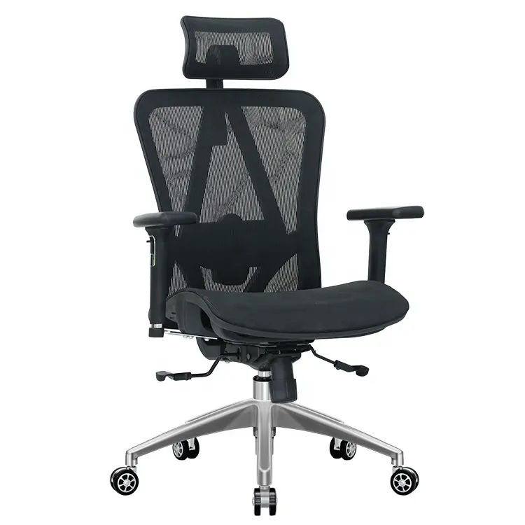 Cadeira de escritório ergonômica funcional com apoio lombar, preço importado do fabricante