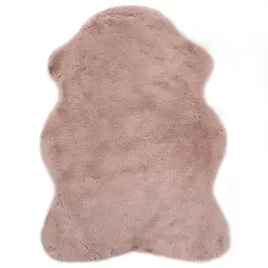Высококачественный мягкий розовый серый Роскошный Ковер Из Искусственного Меха коврик для дивана коврик для гостиной спальни