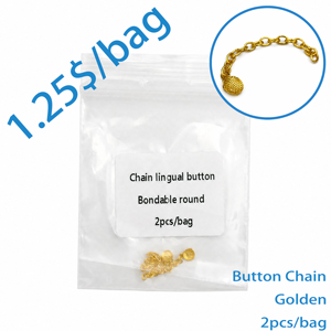 <span class=keywords><strong>Cadena</strong></span> lingual dorada para <span class=keywords><strong>ortodoncia</strong></span> - Product Image 1