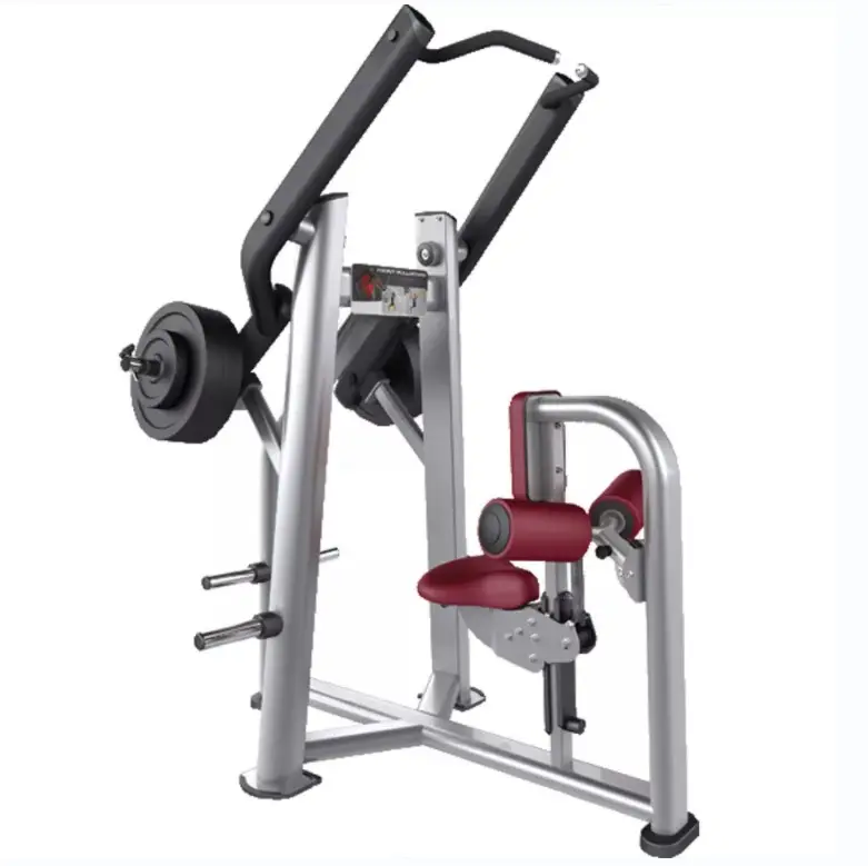 Gym Body Building Fitness Equipment Hammer Strength Pullover Back Training Lat Pulldown Machine