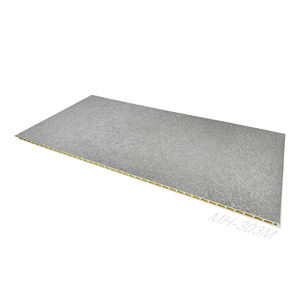 Panneau mural en composite bois-plastique résistant aux intempéries en fibre de bambou WPC, texture métallique, revêtement en PVC, <span class=keywords><strong>lambris</strong></span>, panneaux muraux - Product Image 6