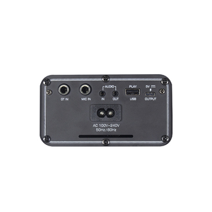 Loa di động Bluetooth không dây T Double 6.5 <span class=keywords><strong>inch</strong></span>, loa siêu trầm 40W, chất liệu nhựa đen, loa ngoài trời, loa hộp tiệc tùng tích hợp - Product Image 5