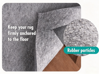 Meilleures ventes : Tapis de protection antidérapant en feutre pour sols en bois dur, 1/8, avec système de fixation pour tapis, Décoration intérieure