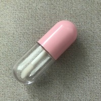Tube vide en plastique mini capsule de 3 ml, tube à gloss à lèvres vide, flacon de gloss à lèvres vide